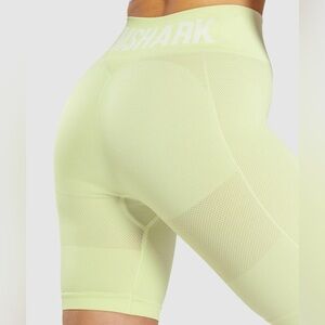 Gymshark Women's Lime Green Shorts